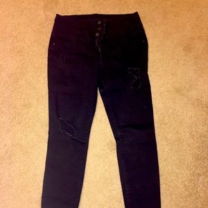 Refuge Black Jeans